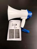 Nedis Megafoon 10W – Sirene + Record, Overige merken, Ophalen of Verzenden, Zo goed als nieuw, Minder dan 60 watt