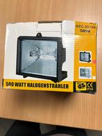 Bouwlamp voor buiten 500 W Halogeen nieuw, Ophalen of Verzenden, Nieuw, 500 watt of meer