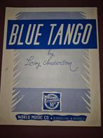 Blue Tango, Leroy Anderson, Muziek en Instrumenten, Bladmuziek, Ophalen of Verzenden, Zo goed als nieuw, Artiest of Componist