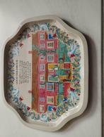 Matalen dienblad 27 x 33 cm..  Good Neighbour, gemaakt van b, Ophalen of Verzenden, Zo goed als nieuw, Rechthoekig, Metaal