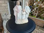 antiek porselein heilige beeld van jozef en maria en jezus, Ophalen of Verzenden