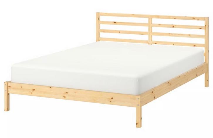 Tarva bedframe plus lattenbodem 140x200 ( nieuw), Huis en Inrichting, Slaapkamer | Bedden, Nieuw, Tweepersoons, 140 cm, 200 cm