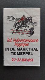 Meppel, Int.indoorconcours hippique 1964, Verzenden, Nederland