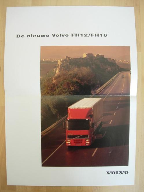 Volvo FH12 FH16 Brochure 1993 - FH 12 / FH 16 - NL, Boeken, Auto's | Folders en Tijdschriften, Zo goed als nieuw, Volvo, Ophalen