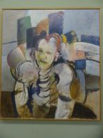 Olieverf schilderij van Martin Sjardijn 91,5 x 101,5 cm 1977, Antiek en Kunst, Ophalen