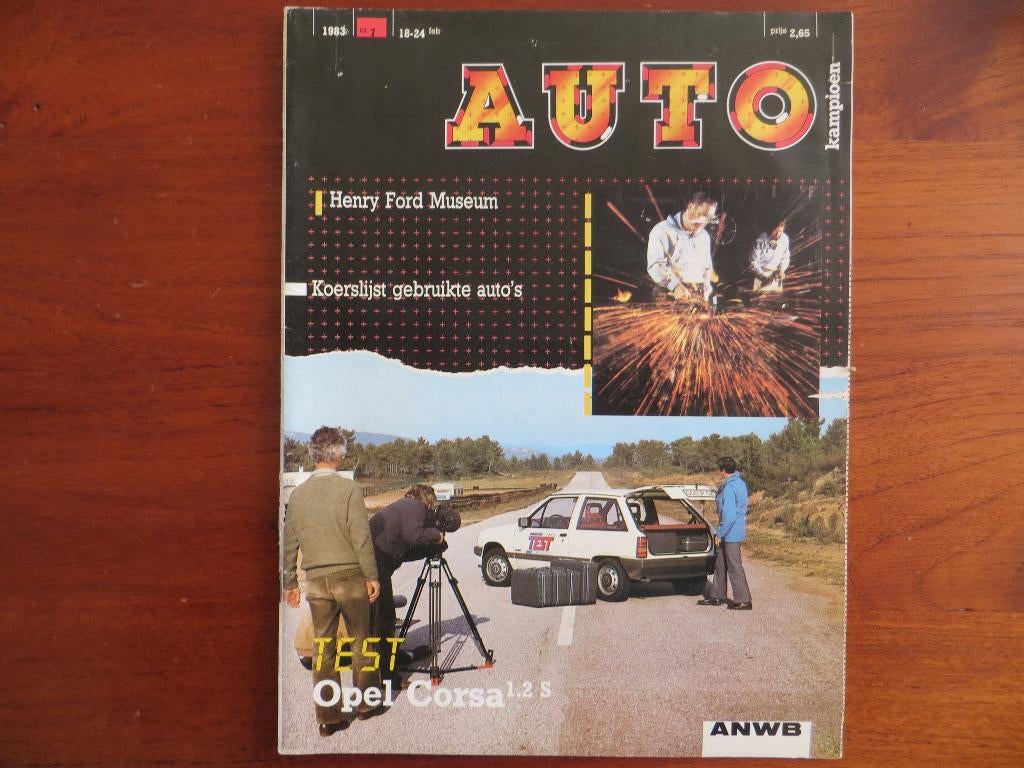 Autokampioen 7 1983 test: Opel Corsa 1.2 S, Ophalen of Verzenden, Nieuw, Opel