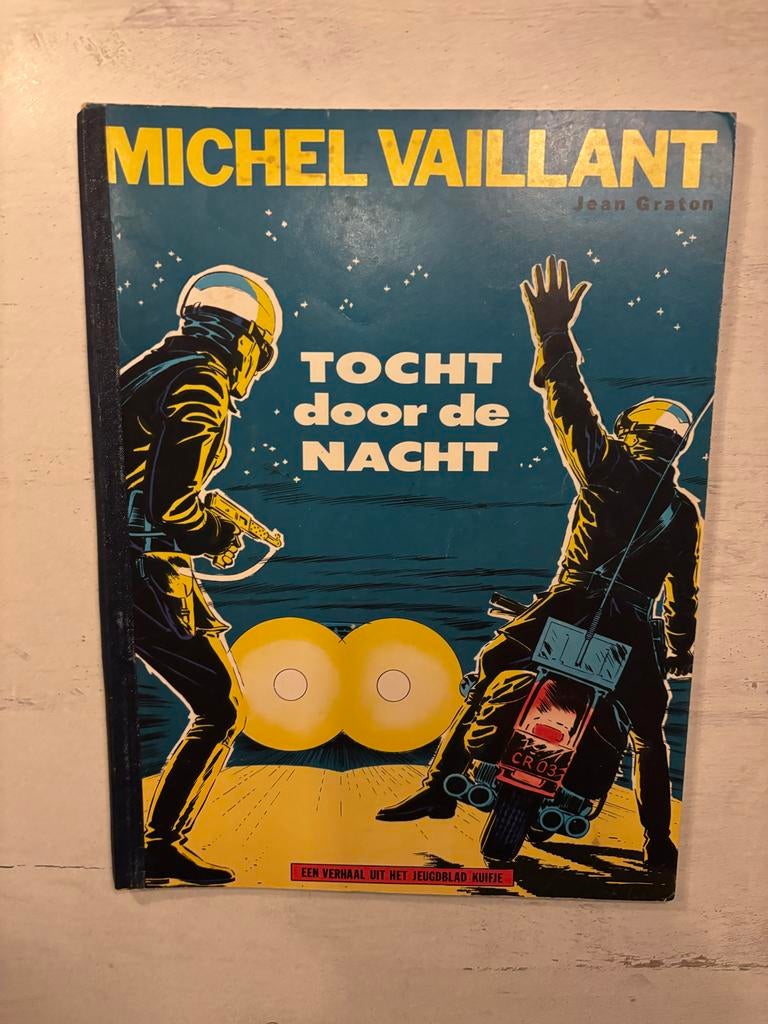 Michel Vaillant - Tocht door de Nacht, Eén stripboek, Ophalen of Verzenden, Gelezen
