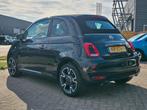 Fiat 500 0.9 TwinAir Turbo Sport | CABRIO, Voorwielaandrijving, Gebruikt, Leder en Stof, Zwart