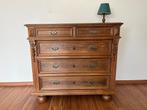Handgemaakt Eiken Dressoir, Ophalen, Gebruikt, 100 tot 150 cm, Klassiek