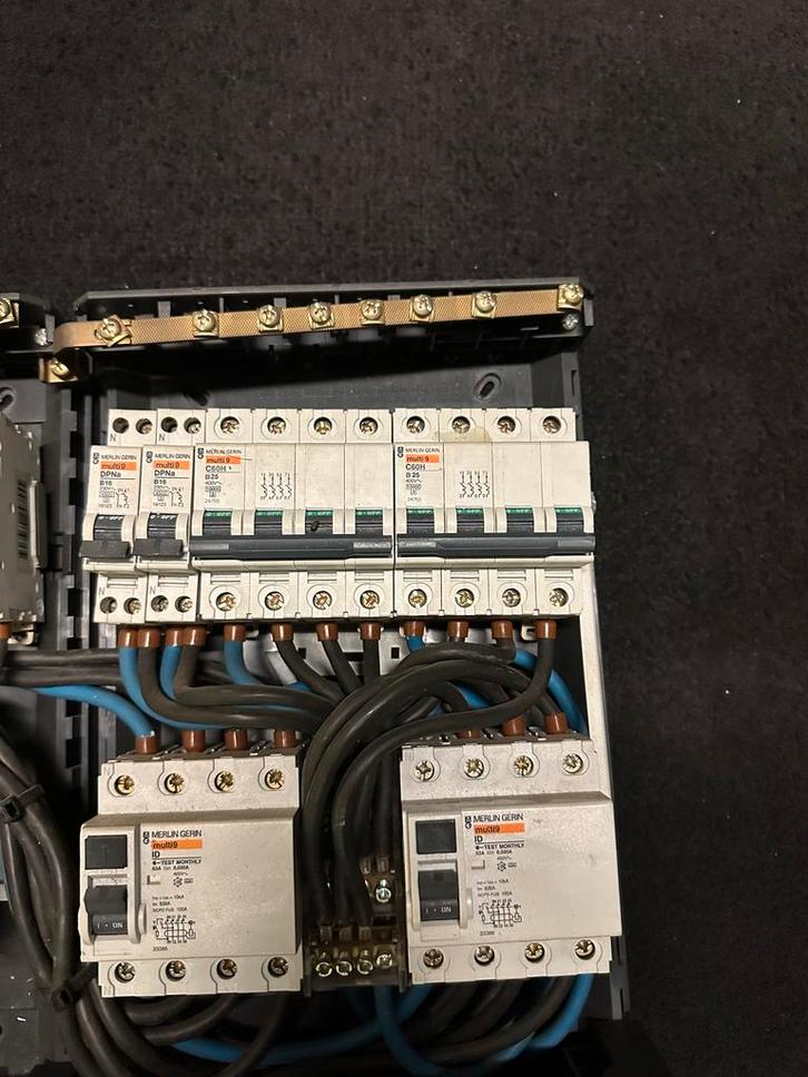 Gebruikte Merlin Gerin Schakelkast, Doe-het-zelf en Verbouw, Elektra en Kabels, Gebruikt, Schakelaar, Ophalen of Verzenden