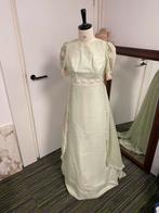 Vintage Groene jurk Maat 34, Verzenden, Gedragen, Groen, Trouwjurk