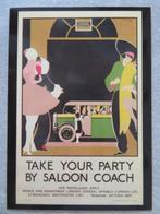 Kunstkaart: Take your Party by Saloon Coach. V, Henbrow 1927, Ongelopen, Ophalen of Verzenden