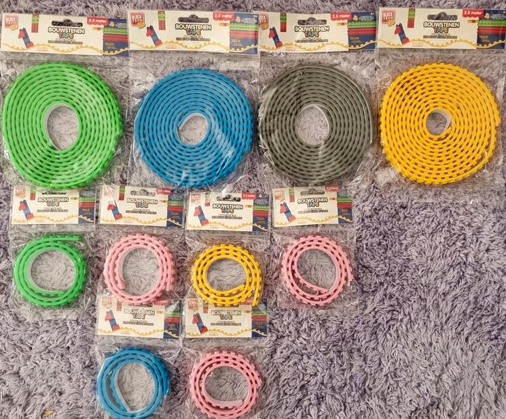 Bouwstenen Tape - Lego Compatibel!, Kinderen en Baby's, Speelgoed | Bouwstenen, Nieuw, Overige merken, Ophalen of Verzenden