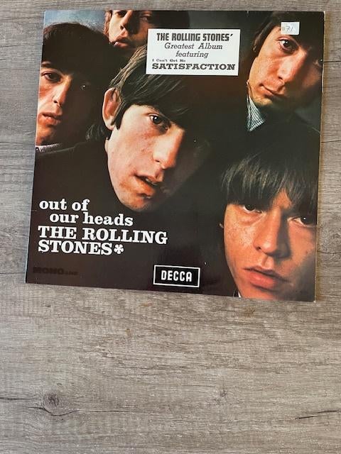 LP The Rolling Stones - Out Of Our Heads - 1965, Ophalen of Verzenden, Zo goed als nieuw, 12 inch, Poprock