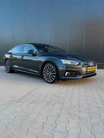Audi A5 2.0 Tfsi Quattro Mhev 252pk S Tronic 2018 Grijs beschikbaar voor biedingen