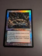 Sulfurous Springs 7th Edition Foil - Magic the Gathering, Hobby en Vrije tijd, Verzamelkaartspellen | Magic the Gathering, Ophalen of Verzenden