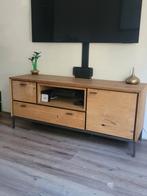 Eiken houten tv meubel/ eikenhout/ dressoir/ ladenkast/ kast, Huis en Inrichting, Ophalen, Gebruikt, 100 tot 150 cm, Eikenhout