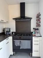 STIJLVOLLE KEUKEN MET BERTAZZONI FORNUIS 1,96M X 3,16M, Huis en Inrichting, Keuken | Complete keukens, Ophalen, Wit, Hoekkeuken