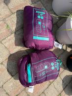 Decathlon Quechua slaapzak MH Junior 2 stuks, Caravans en Kamperen, Slaapzakken, Ophalen of Verzenden, Zo goed als nieuw