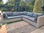 Nog zeer mooie Wicker loungebank van Intratuin,  5 persoons, Tuin en Terras, Tuinsets en Loungesets, Ophalen of Verzenden, Zo goed als nieuw