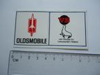 sticker oud Oldsmobile auto amerikaan Usa car slooten van, Verzenden, Zo goed als nieuw, Bedrijf of Vereniging