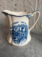 Antieke kan johnson bros (UK) Kasteeldecoratie delfts blauw, Ophalen of Verzenden