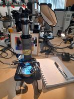 Microscoop met teken opzet, Ophalen of Verzenden, Zo goed als nieuw, 400x tot 1000x, Biologische microscoop
