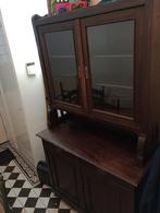 Gratis buffetkast tweedelig brocante vintage, Huis en Inrichting, Ophalen, Gebruikt, 25 tot 50 cm, 100 tot 150 cm