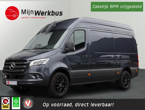 Mercedes-Benz Sprinter 319 1.9 CDI L2 Pro 190PK | Achteruitr, Auto's, Bestelauto's, Bedrijf, Te koop, 360° camera, ABS, Achteruitrijcamera