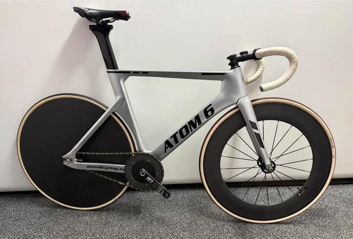 Piste fiets / baan fiets Atom 6. (NIEUWE tubes), Fietsen en Brommers, Fietsen | Heren | Sportfietsen en Toerfietsen, Gebruikt