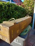 militaire munitie kist, Huis en Inrichting, Woonaccessoires | Kisten, Ophalen, Gebruikt, Minder dan 50 cm, Minder dan 50 cm