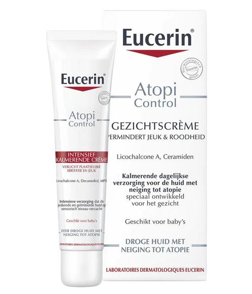 Eucerin AtopiControl Kalmerende Gezichtscrème 50ml, Sieraden, Tassen en Uiterlijk, Uiterlijk | Gezichtsverzorging, Nieuw, Verzorging
