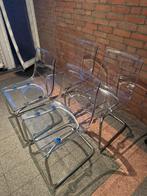 Doorzichtige Ikea stoelen - 1 jaar oud, Huis en Inrichting, Stoelen, Ophalen, Kunststof, Overige kleuren, Zo goed als nieuw