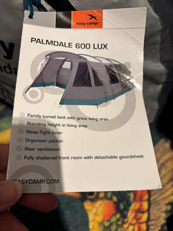 6 persoons tent Easy Camp vast onderzijl beschikbaar voor biedingen