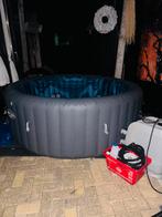 Jacuzzi lay-z spa santorini, Tuin en Terras, Bubbelbaden en Hottubs, Ophalen of Verzenden, Gebruikt, Grondzeil, Opblaasbaar