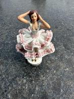 Jaren 60/70 Dresden Porselein met Kant "Ballerina", Ophalen of Verzenden