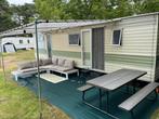 Stacaravan te koop/te huur Camping Bakkum(zonder plek), Caravans en Kamperen, Verhuur