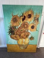 Van Gogh Zonnebloemen (canvas doek Ikea), Schilderij, Zo goed als nieuw, Ophalen, 75 cm of meer