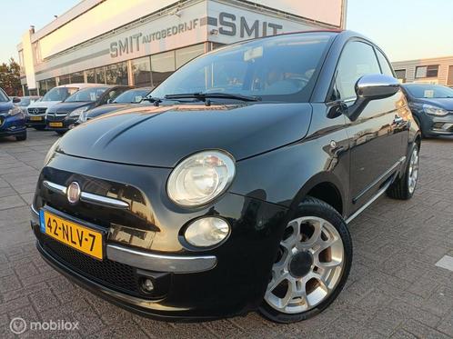 Fiat 500 C 1.2 Lounge AUT/Leder/PDC/NLAUTO/NWRiem, Auto's, Fiat, Bedrijf, Te koop, 500C, ABS, Airbags, Airconditioning, Alarm
