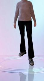 Zwarte flared jeans dames broek maat M 38, Legging, Maat 36/38 (S), Zwart, Ophalen of Verzenden