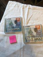 lege dvd's, Computers en Software, Beschrijfbare discs, Nieuw, Dvd, Ophalen of Verzenden, TDK