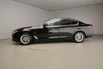 BMW 5 Serie Sedan 520e | Laserlicht | Leder | Navivigatie |, Achterwielaandrijving, Gebruikt, 4 cilinders, Zwart