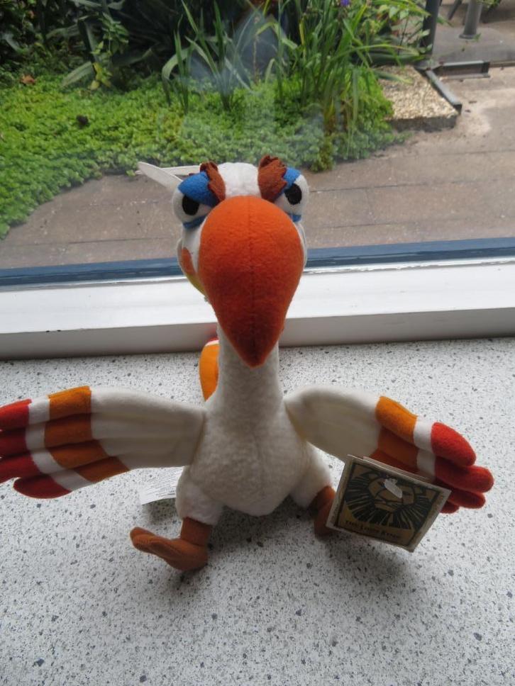 Disney ZAZU Bird van The Lion King The Broadway Musical, Kinderen en Baby's, Speelgoed | Knuffels en Pluche, Nieuw, Overige typen