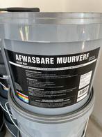 NIEUW - Afwasbare muurverf Sandy Beach (Flexa kleur) 10L, Ophalen, Nieuw, Wit, Verf