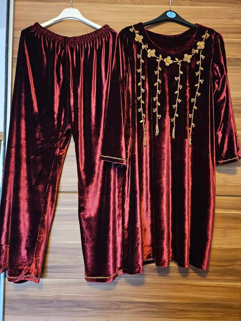 Nieuw Velours Huispak - Maat XL, Kleding | Dames, Huispakken, Ophalen of Verzenden, Nieuw, Maat 46/48 (XL) of groter