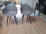 Eetkamerstoelen taupe., Huis en Inrichting, Stoelen, Ophalen, Zo goed als nieuw, Overige kleuren, Kunststof
