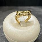 14k gouden ring panter model nieuw, Ophalen of Verzenden, Nieuw, Goud, Dame