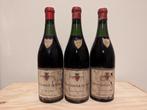 3 x 1966 Chateauneuf du Pape, Verzamelen, Rode wijn, Frankrijk, Gebruikt, Ophalen of Verzenden