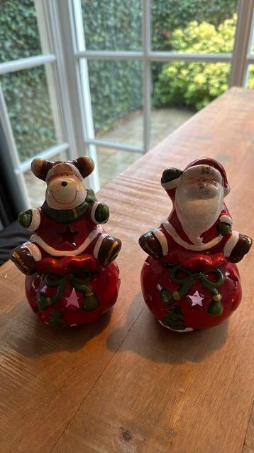 2 leuke kerst waxinelichtjes beschikbaar voor biedingen