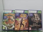 Rise Of Nightmares, Kinectimals, Star Wars Kinect Xbox 360, Gebruikt, Ophalen of Verzenden